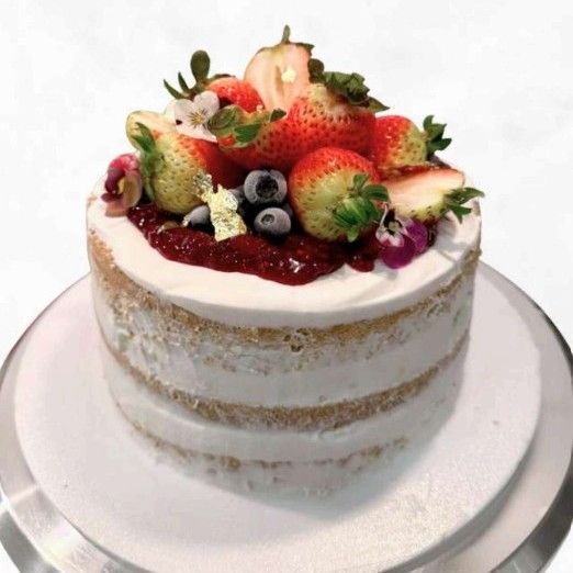 Nude Cake Keto sin azúcar de L'ALMENDRA