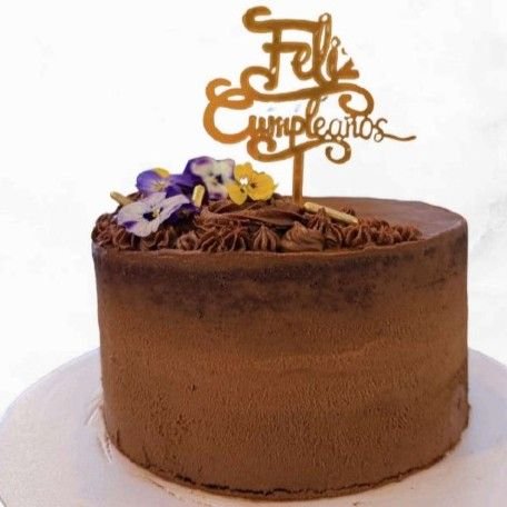 Torta de Chocolate con Maracuyá sin azúcar de L'ALMENDRA